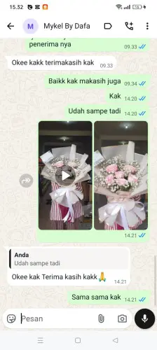 Testimonial Buket Bunga kadumadang